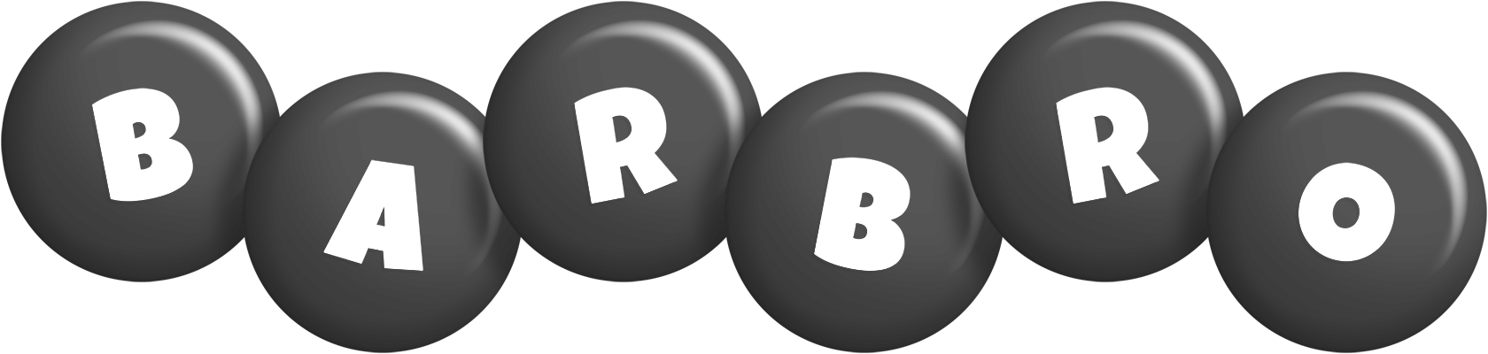 Barbro candy-black logo