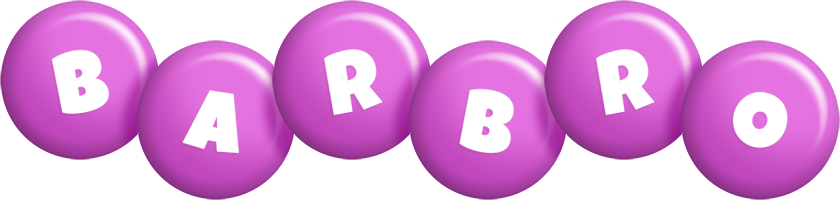 Barbro candy-purple logo