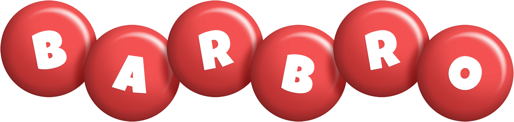 Barbro candy-red logo