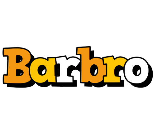 Barbro cartoon logo
