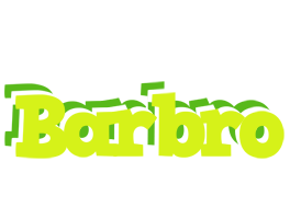 Barbro citrus logo