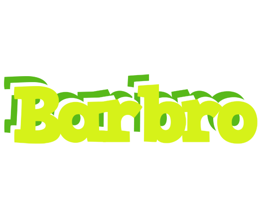 Barbro citrus logo