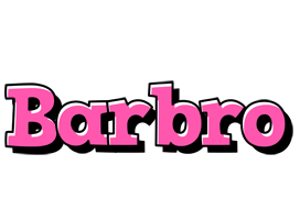 Barbro girlish logo