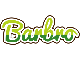Barbro golfing logo