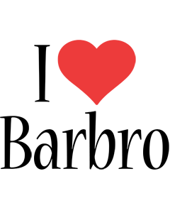 Barbro i-love logo
