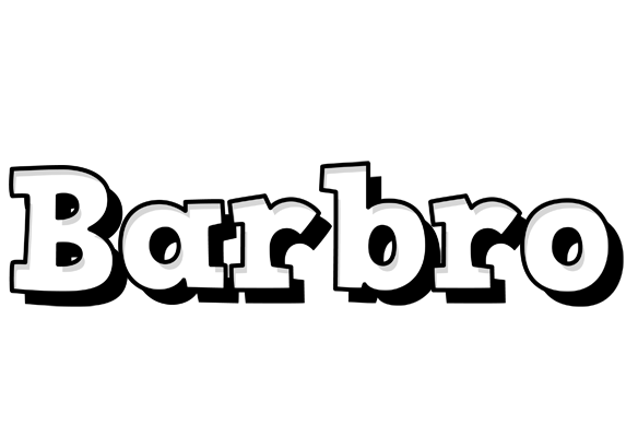Barbro snowing logo