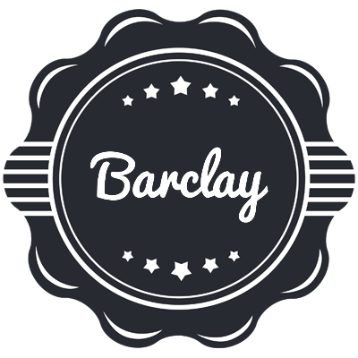 Barclay badge logo