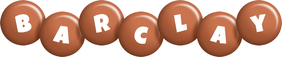 Barclay candy-brown logo