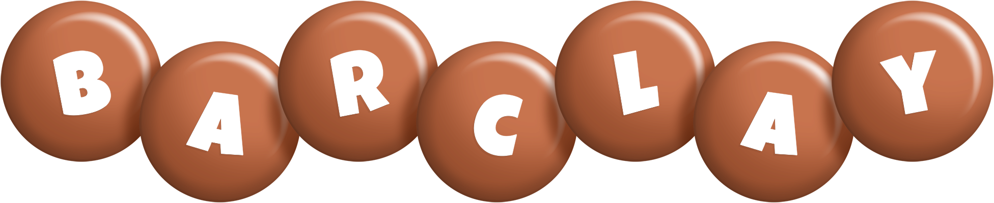 Barclay candy-brown logo