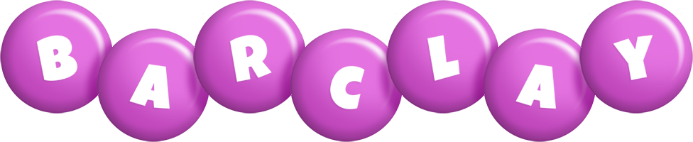 Barclay candy-purple logo
