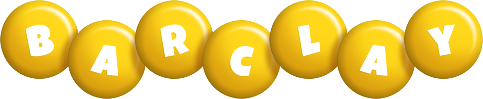 Barclay candy-yellow logo