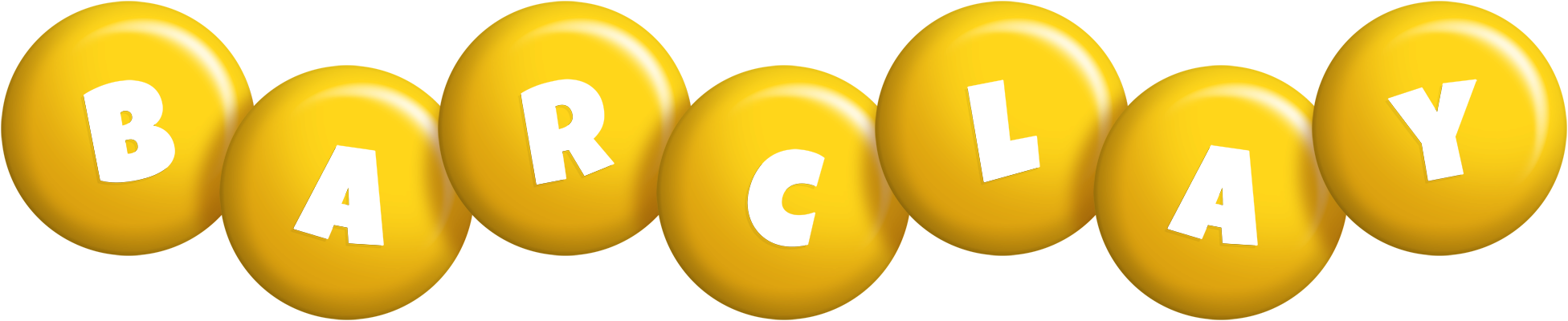 Barclay candy-yellow logo