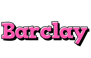 Barclay girlish logo