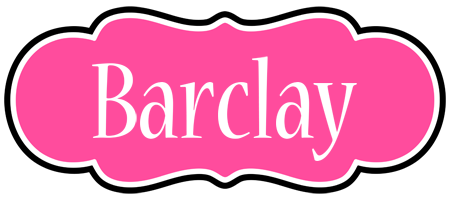 Barclay invitation logo