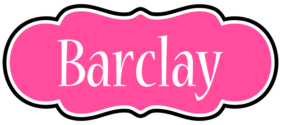 Barclay invitation logo