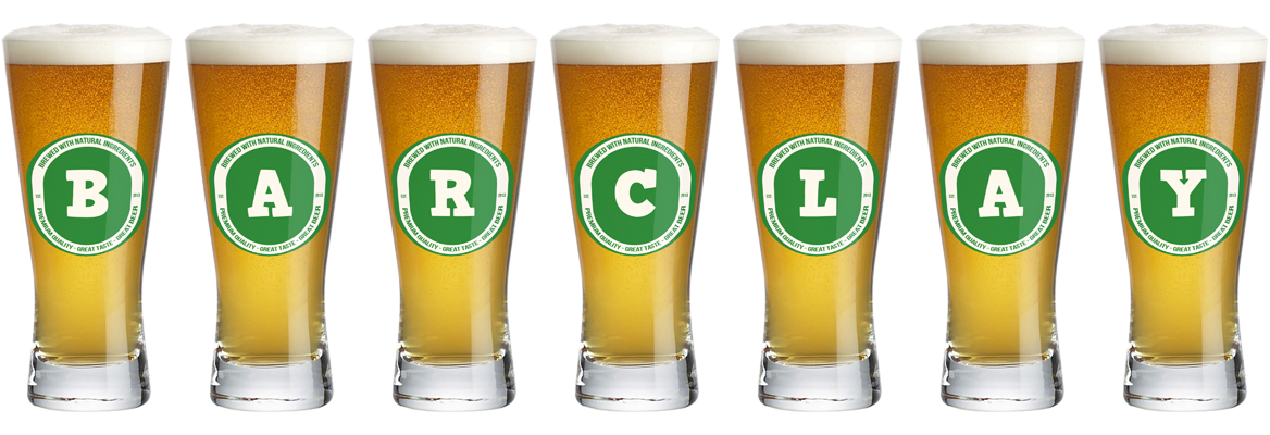 Barclay lager logo