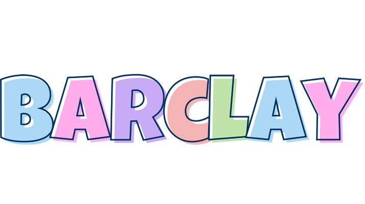 Barclay pastel logo