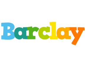 Barclay rainbows logo