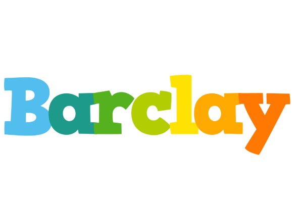 Barclay rainbows logo