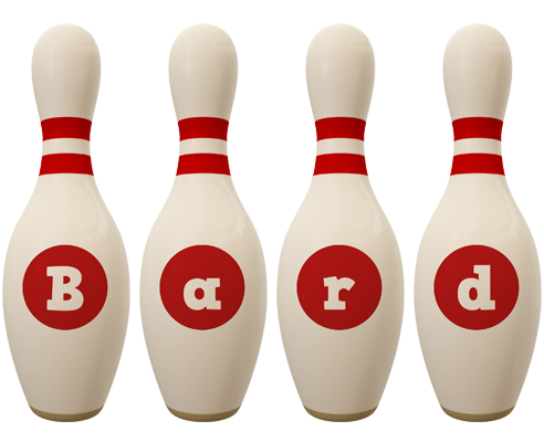 Bard bowling-pin logo