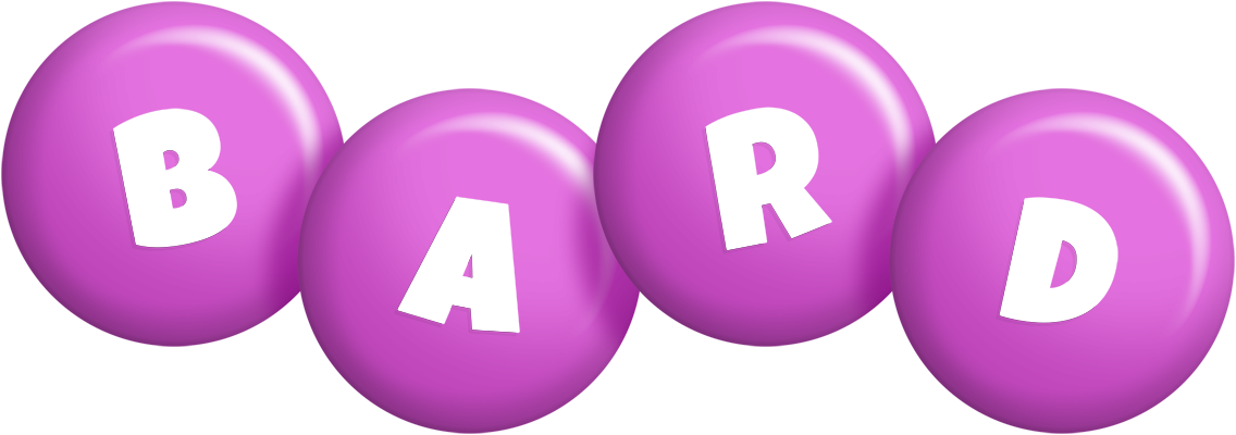 Bard candy-purple logo
