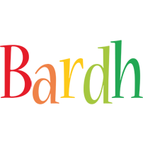 Bardh birthday logo