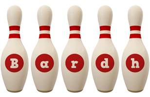 Bardh bowling-pin logo