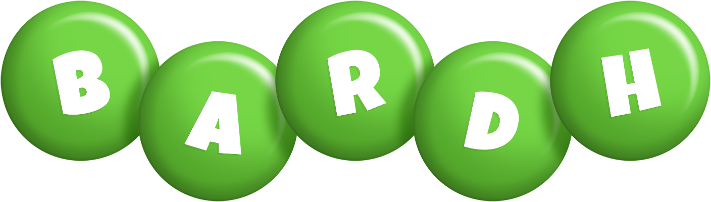 Bardh candy-green logo