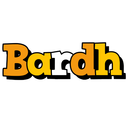 Bardh cartoon logo