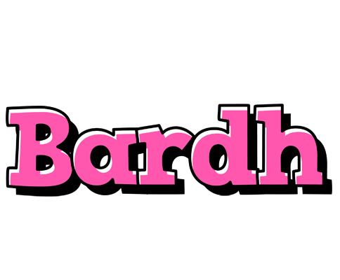 Bardh girlish logo