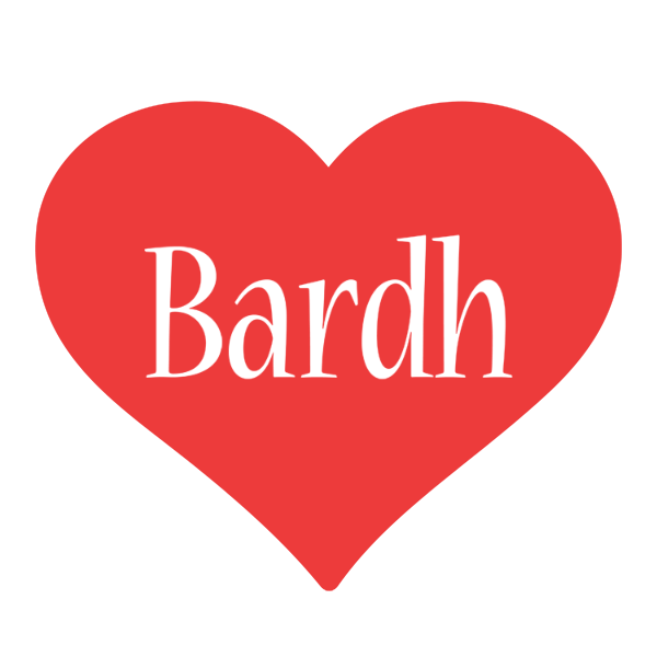 Bardh love logo