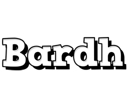 Bardh snowing logo