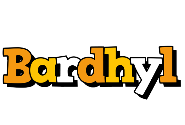 Bardhyl cartoon logo