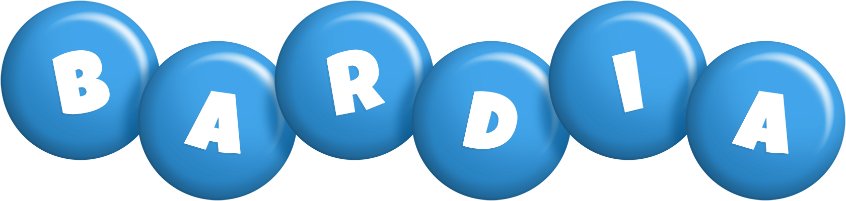 Bardia candy-blue logo