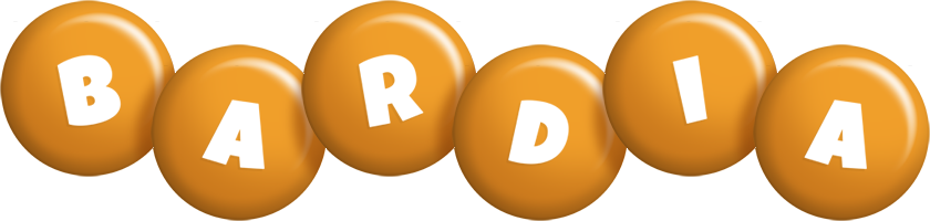 Bardia candy-orange logo
