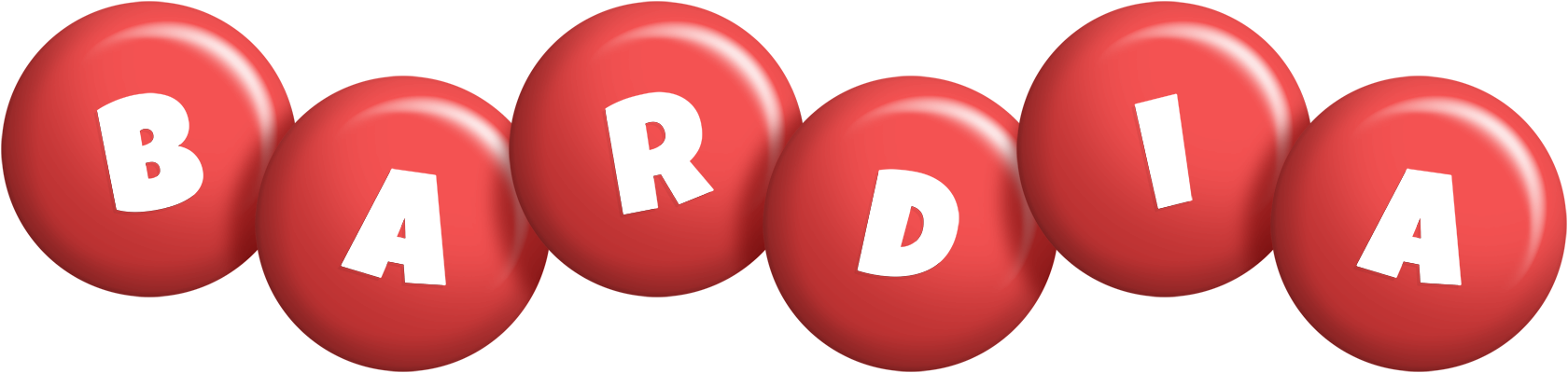 Bardia candy-red logo