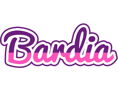 Bardia cheerful logo