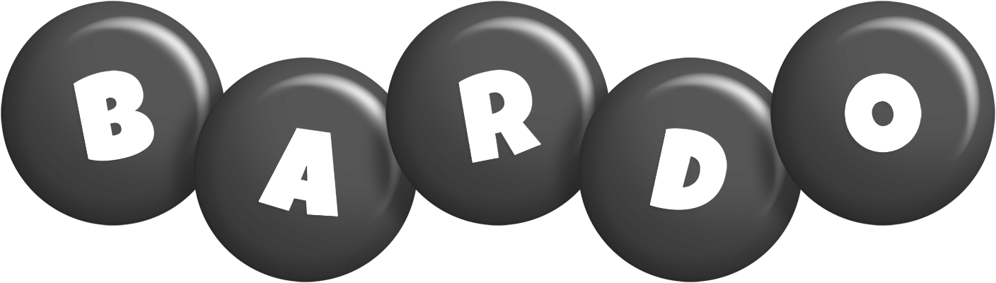 Bardo candy-black logo