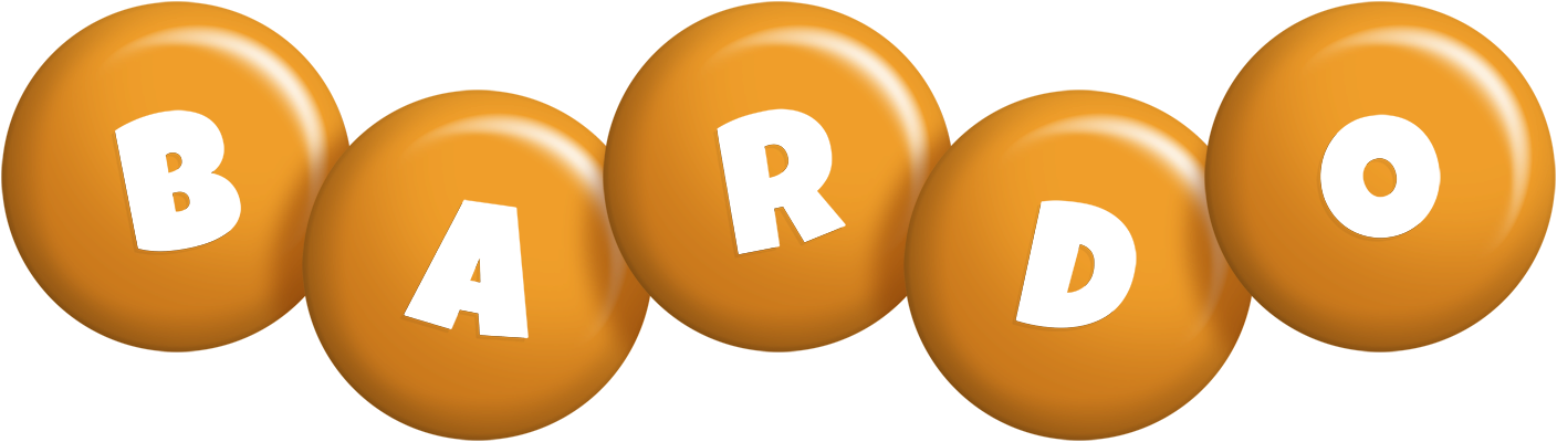 Bardo candy-orange logo