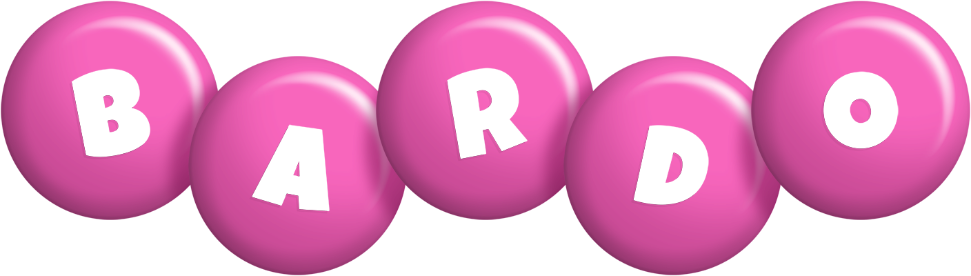 Bardo candy-pink logo