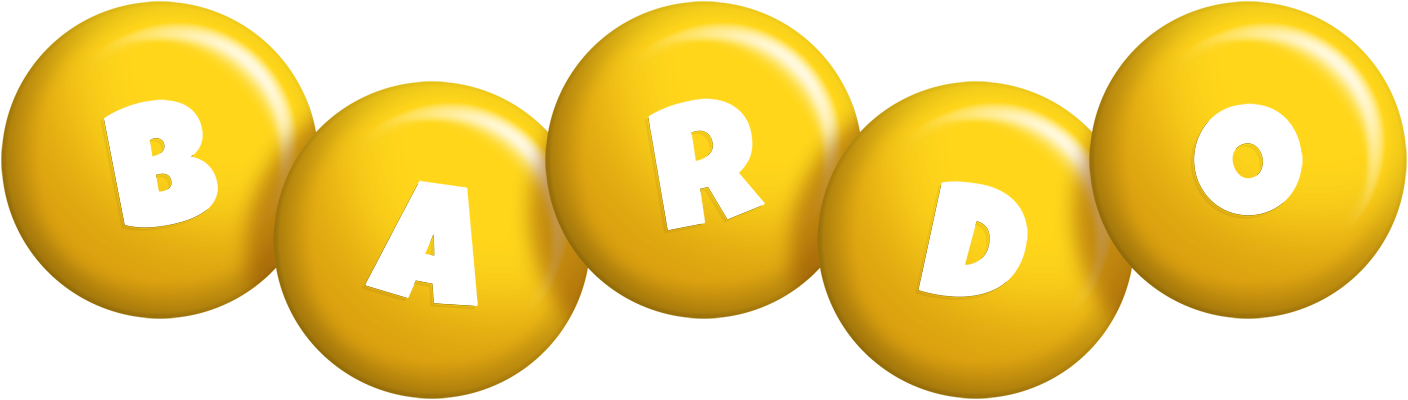 Bardo candy-yellow logo