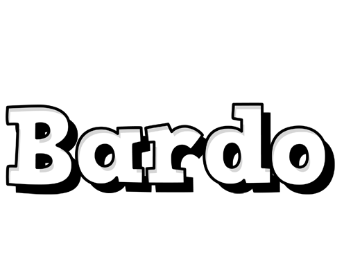 Bardo snowing logo
