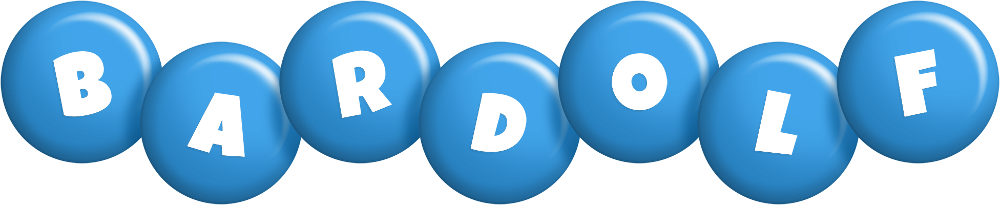 Bardolf candy-blue logo