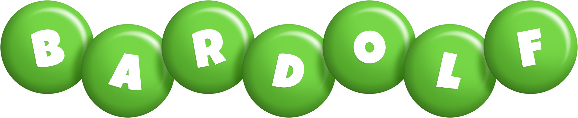 Bardolf candy-green logo