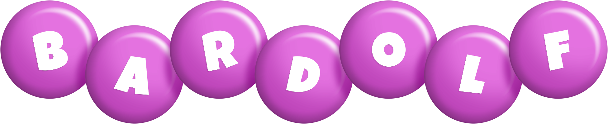 Bardolf candy-purple logo