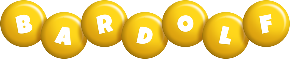 Bardolf candy-yellow logo