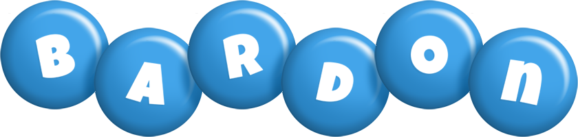 Bardon candy-blue logo