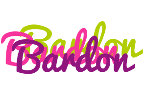 Bardon flowers logo