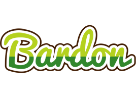 Bardon golfing logo