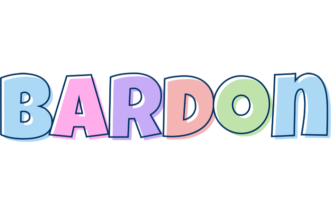 Bardon pastel logo